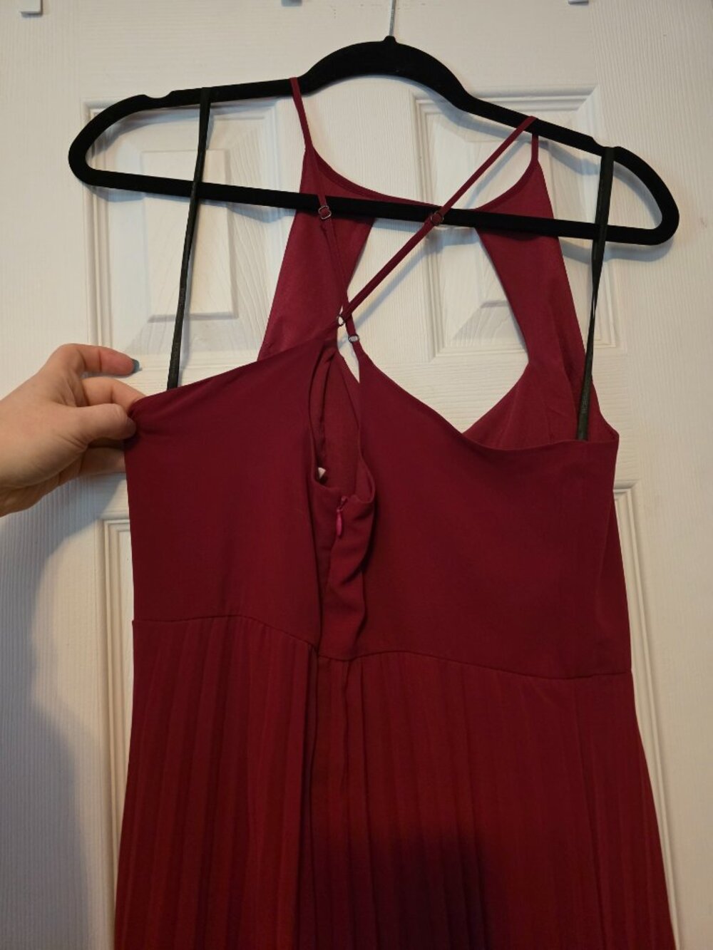 BCBG Generation Raspberry Maxi gown - Picture 5 of 8